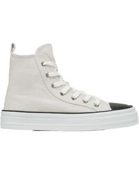 Brunello Cucinelli - Panelled High-Top Sneakers - Lyst