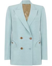 Blazé Milano - Blazé Milano Relaxed Double-Breasted Blazer - Lyst