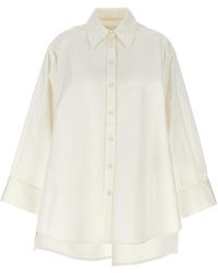 Jil Sander - Cut-Out Armhole Shirt - Lyst