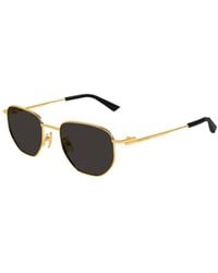 Bottega Veneta - Eyewear Split Panthos Sunglasses - Lyst