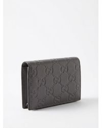Gucci - Gg Emblem Card Case - Lyst