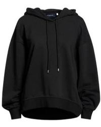 Sportmax - Solid Color Hooded Sweatshirt - Lyst