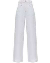 Isabel Marant - Belt Loop Denim Trousers - Lyst