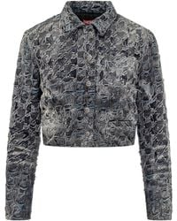 DIESEL - Jackets Poliammide - Lyst