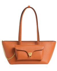 Coccinelle - Logo Printed Shoulder Bag - Lyst