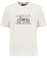 Barbour - Motorcycle Graphic T-Shirt - Lyst