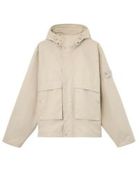 Stone Island - Windproof And Breathable Hooded Jacket - Lyst