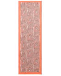 Etro - Floral Paisley Motif Scarf - Lyst