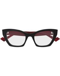Gucci - Eyewear Cat-Eye Frame Glasses - Lyst