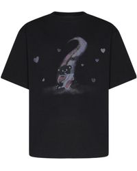we11done - Teddy Bear Printed Crewneck T-Shirt - Lyst