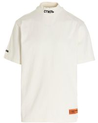 Heron Preston - Logo Patch Crewneck T-Shirt - Lyst