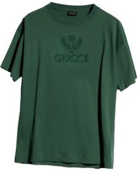 Gucci - Cotton Jersey T-Shirt With Embroidery - Lyst