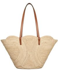Celine - Classic Panier Medium Braided Triomphe - Lyst