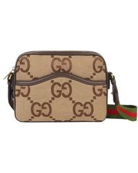 Gucci - Gg Supreme Messenger Crossbody Bag - Lyst