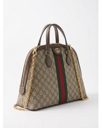 Gucci - Ophidia Gg Medium Top Handle Bag - Lyst