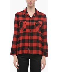 Woolrich - Checked Blouse - Lyst
