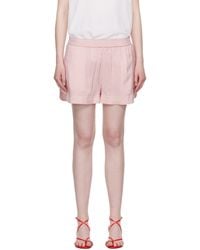 Stella McCartney - Striped Elasticated Shorts - Lyst