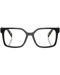 Prada - Eyewear	Square Frame Glasses - Lyst