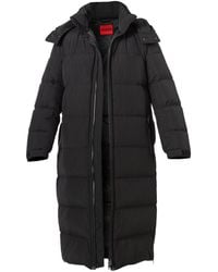 BOSS - Long-Sleeved Down Jacket - Lyst