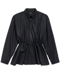 Balenciaga - Hourglass Shirt Dress - Lyst