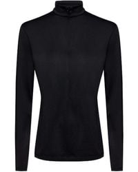 Wolford - Thermal Half Zip Top - Lyst