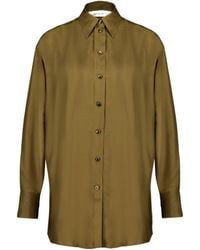 Zimmermann - Crush Relaxed Fit Shirt - Lyst