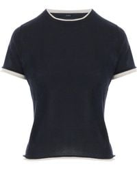 arch4 - Contrast-Trim Slim T-Shirt - Lyst