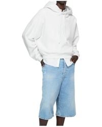 Acne Studios - Cotton Hoodie - Lyst