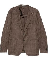 Tagliatore - Long-Sleeved Suit Jacket - Lyst