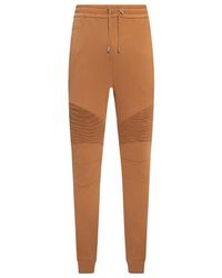 Balmain - Logo Printed Drawstring Track Pants - Lyst