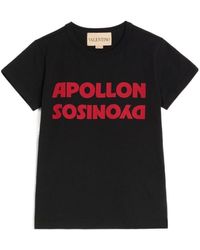 Valentino - Apollon Dyonisos Crewneck T-Shirt - Lyst