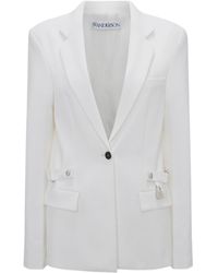 JW Anderson - Jw Anderson Single-Breasted Long-Sleeved Blazer - Lyst