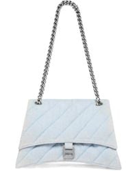 Balenciaga - Crush Quilted Medium Shoulder Bag - Lyst
