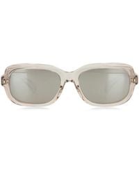 Moncler - Eyewear Suntrap Rectangular Frame Sunglasses - Lyst