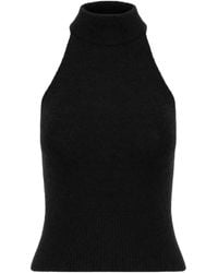 Roberto Collina - Cashmere Mock-Neck Top - Lyst