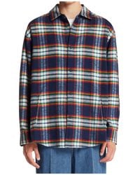 DARKPARK - Check-Print Shirt - Lyst