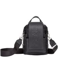 Fendi - Roma Strike One-Shoulder Mini Backpack - Lyst