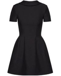 Valentino - Short Sleeve Dress - Lyst