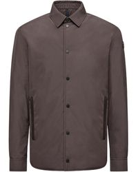 Moncler - Gascogne Down Shirt Jacket - Lyst