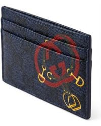 Gucci - Gg Card Case With Print - Lyst