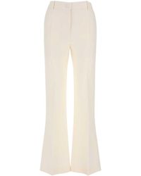 Valentino - Wool-Blend Tailored Trousers - Lyst