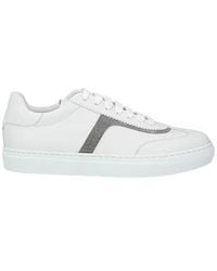 Brunello Cucinelli - Plain Colour Trainers - Lyst