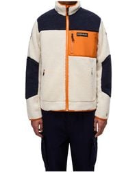 Napapijri - Long-Sleeved Fleece Jacket - Lyst