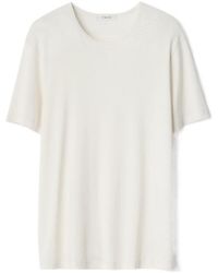 Lemaire - Scoop-Neck Jersey T-Shirt - Lyst