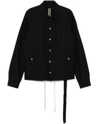 Rick Owens - Ripstop Drawstring Overshirt - Lyst