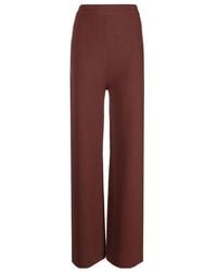 Nanushka - Straight-Leg Knitted Trousers - Lyst