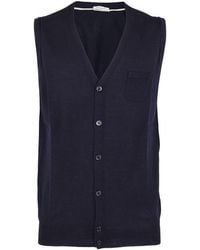 Paolo Pecora - Sleeveless Jacket - Lyst