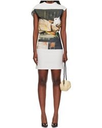 Issey Miyake - Street View Graphic Print Dress - Lyst