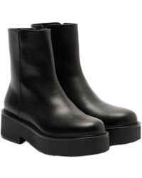 Gianvito Rossi - Solid Color Ankle Boots - Lyst