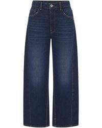 Patrizia Pepe - Wide Leg Jeans - Lyst